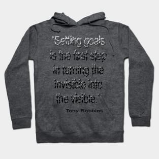 NLP Meaning: Setting goals is the first step Hoodie